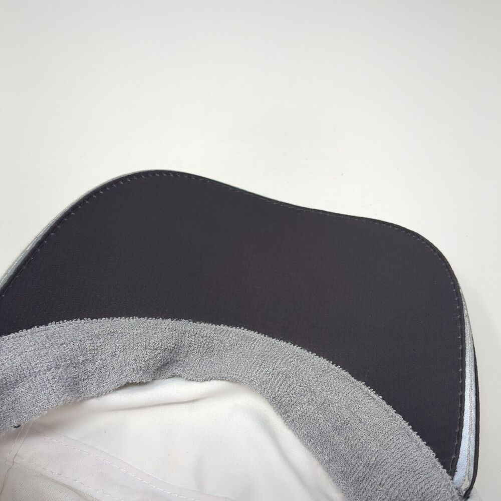 Go Lite Strapback 5 Panel Hat White One Size Adjustable Active Running - Picture 7 of 8